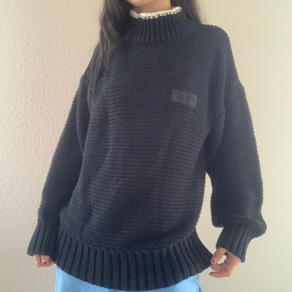 Vintage Esprit Sport Chunky Turtleneck Sweater - Picture 3 of 7